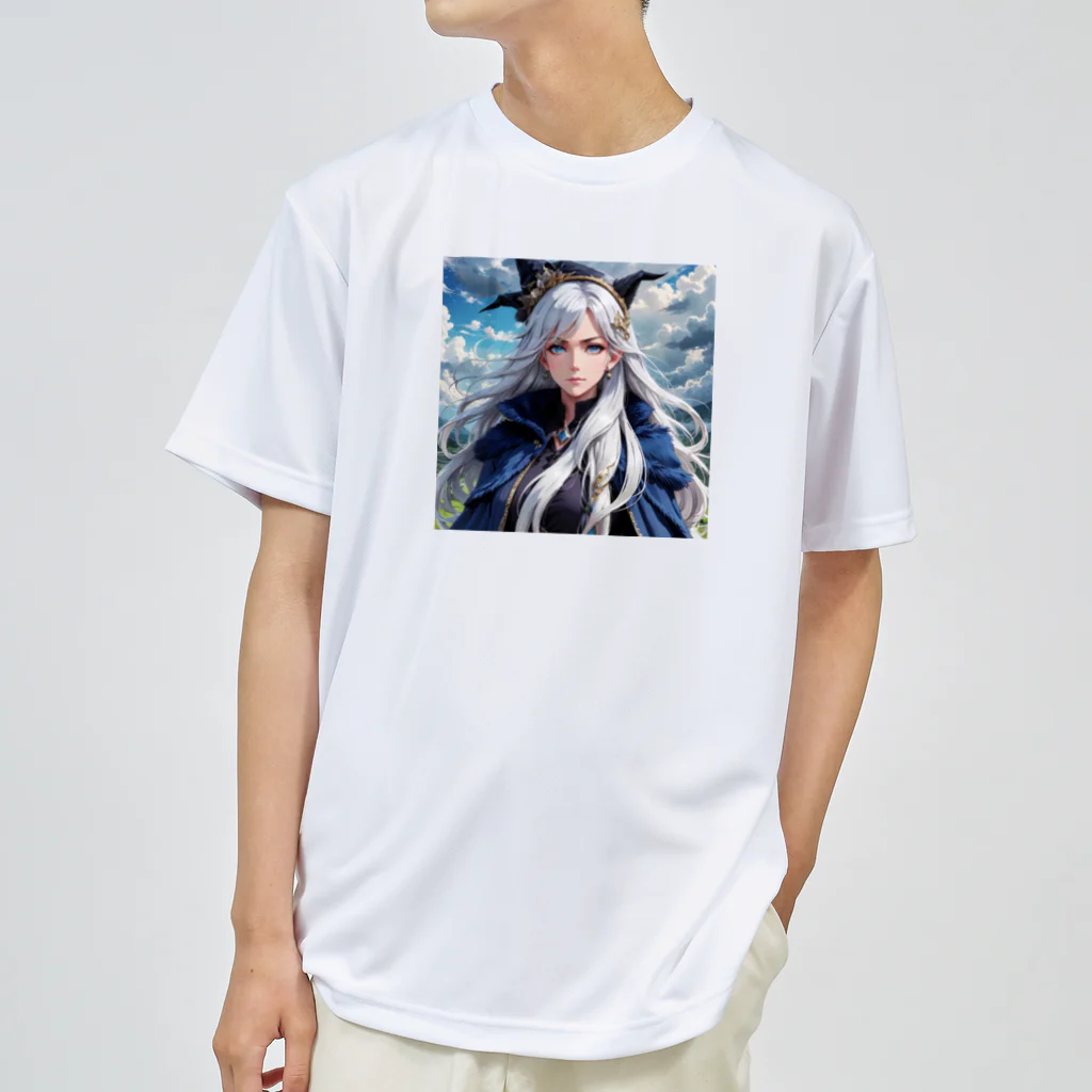 levi shopの銀髪の魔女 ドライTシャツ