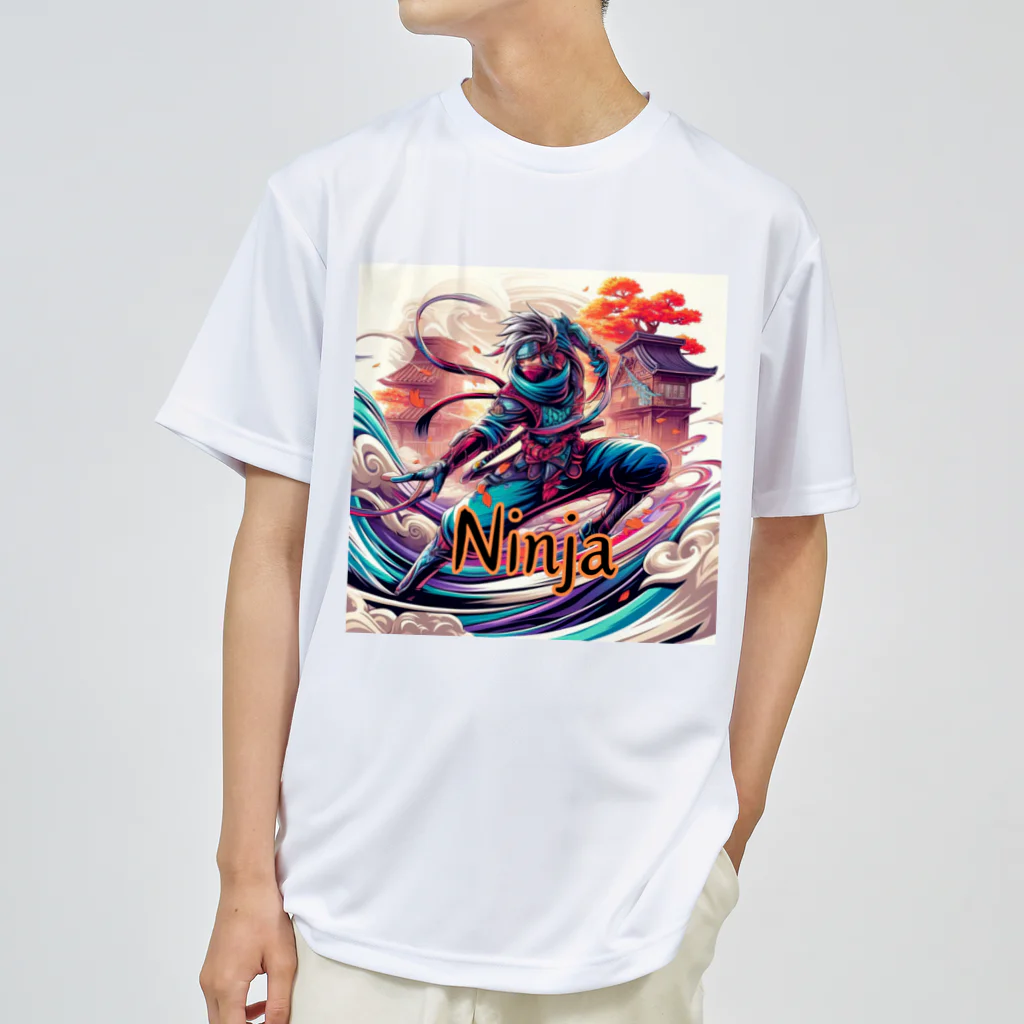 Sakura Sprit【桜魂】のJapanese Ninja ドライTシャツ