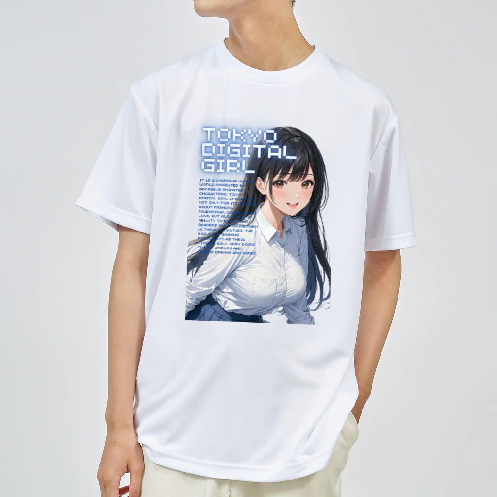 TOKYO DIGITAL GIRLのTOKYO DIGITAL GIRL 03 Dry T-Shirt