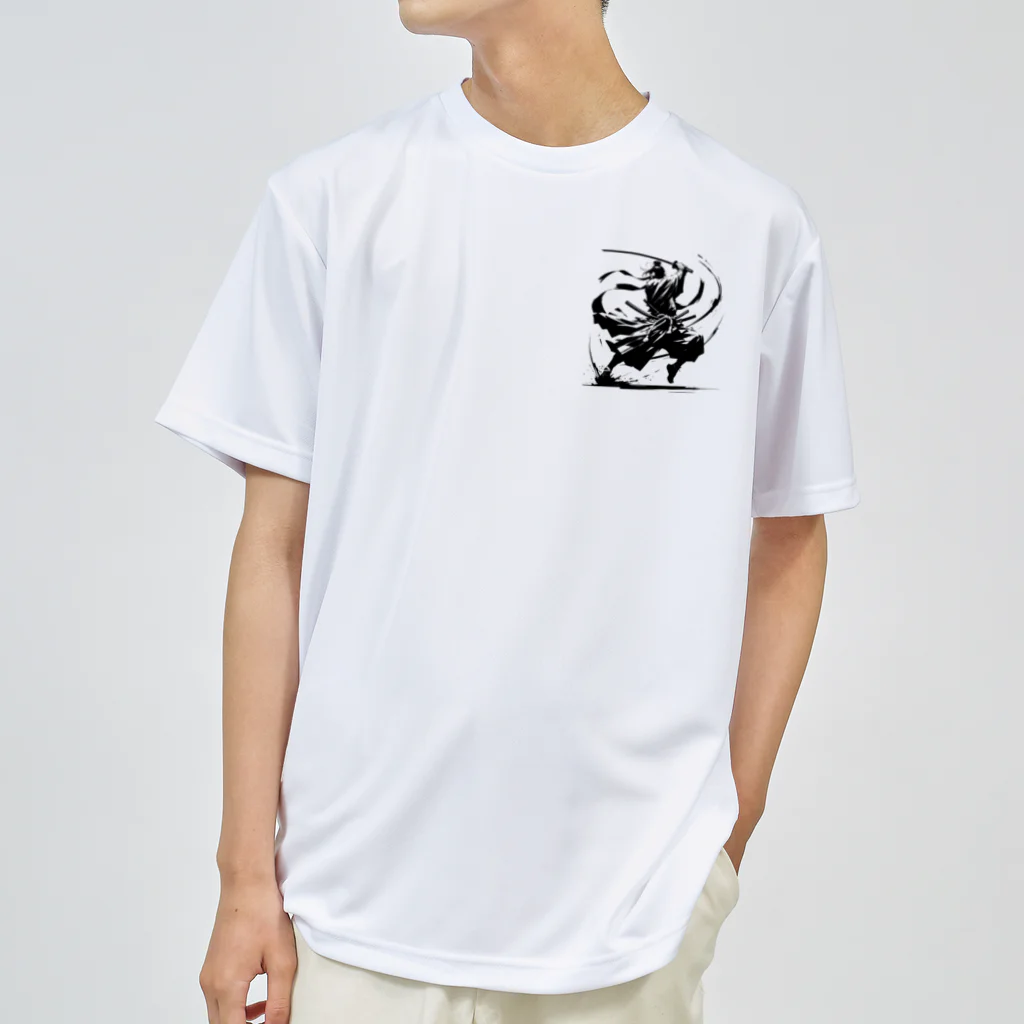 Sunlit HorizonのA lonely SAMURAI Dry T-Shirt