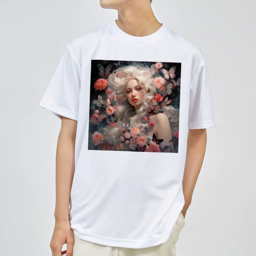 AQUAMETAVERSEの花と美女　なでしこ1478 Dry T-Shirt