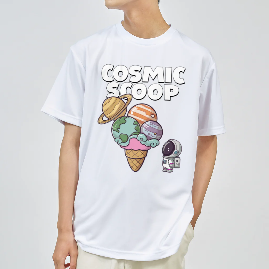 Stylo Tee Shopの宇宙ようなでかスクープ ドライTシャツ