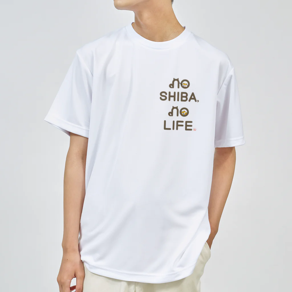 Goto DesignのNO SHIBA, NO LIFE. ドライTシャツ