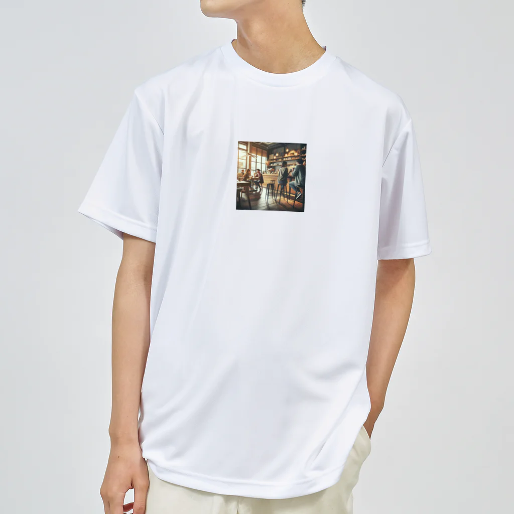 U hopeのカフェの何気ないワンショット Dry T-Shirt