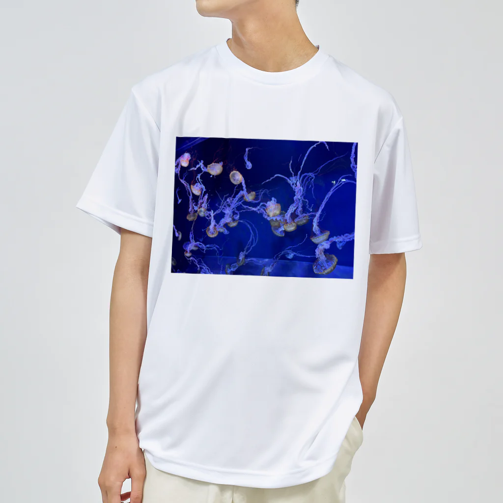 波乗り南国🏝️のゆらゆらクラゲくん Dry T-Shirt