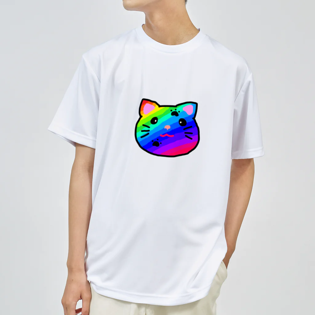 prosperity-1の虹色のにゃんこ Dry T-Shirt