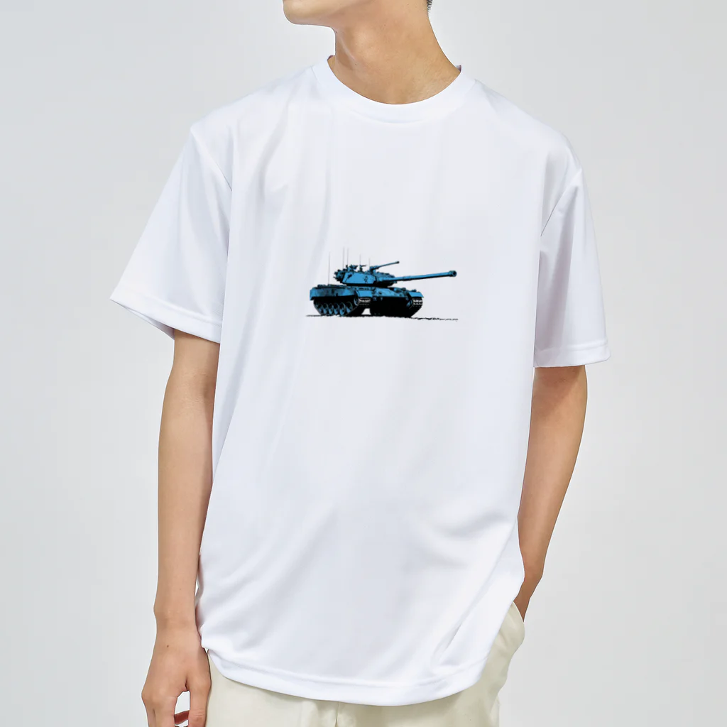 mochikun7の戦車イラスト03 Dry T-Shirt