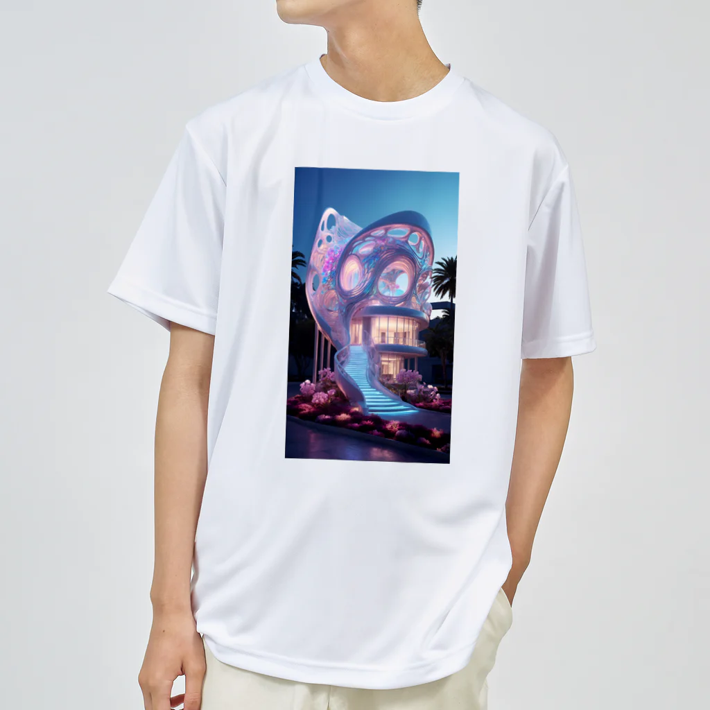 AQUAMETAVERSEの幻想的なお家アメジスト2846 Dry T-Shirt