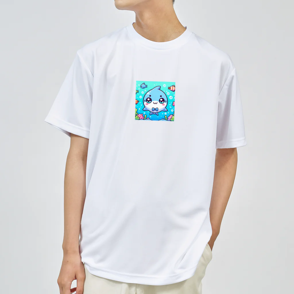 aki-hiro130のかわいいサメです Dry T-Shirt