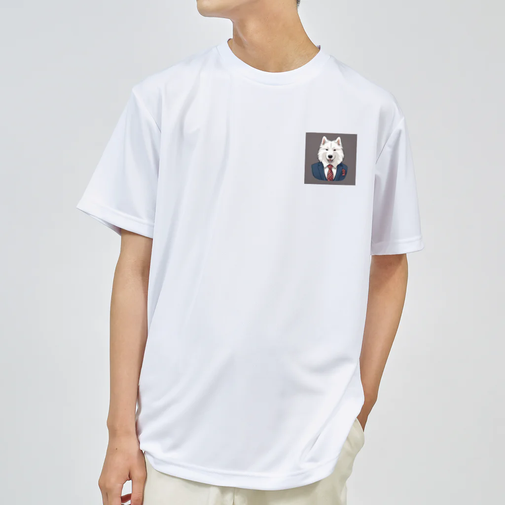 camo_nのSAMOYED Dry T-Shirt