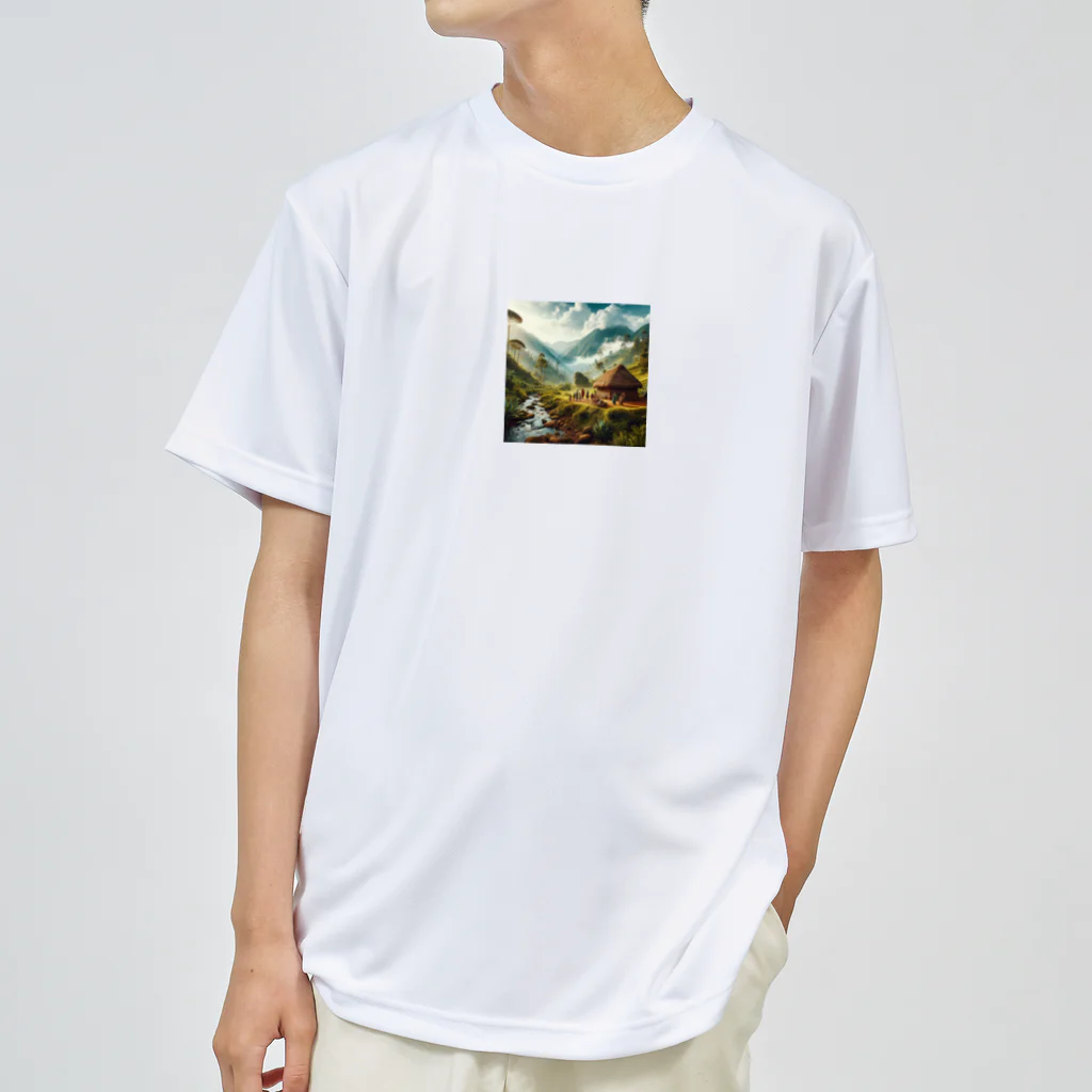 丸山晩霞オリジナルグッツの丸山晩霞近代画像グッズ1 ドライTシャツ