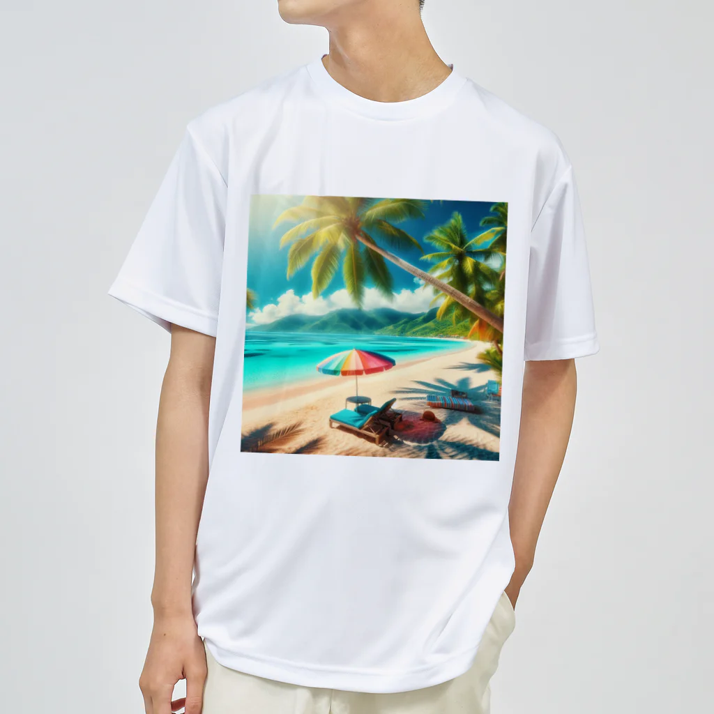 SWQAのビーチ Dry T-Shirt