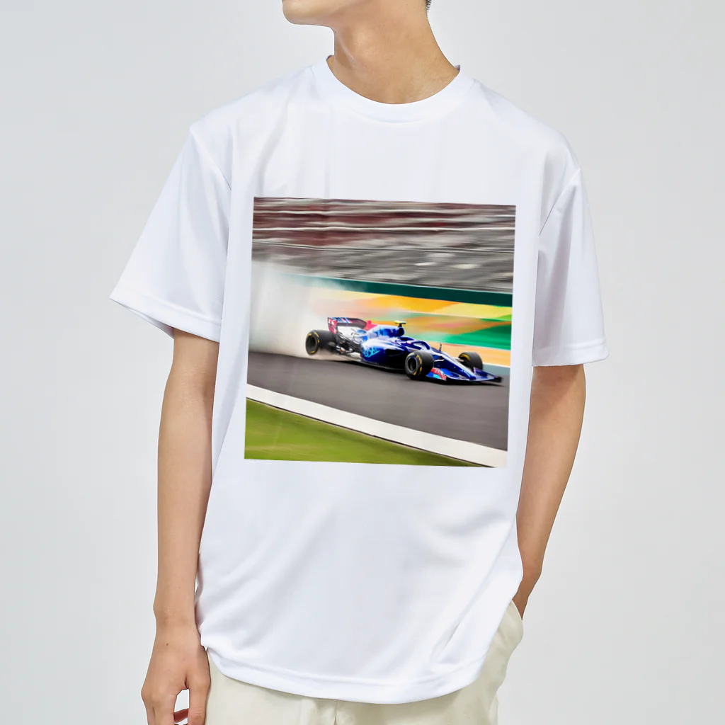 the blue seasonのスピードの彩り - F1レーシング ドライTシャツ