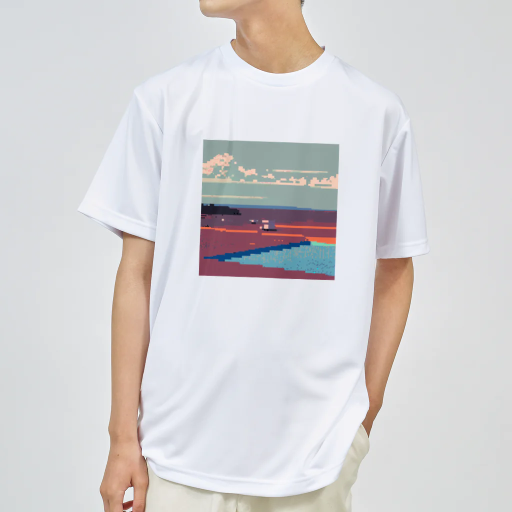 IMMI pixel artのUbesgtee ドライTシャツ