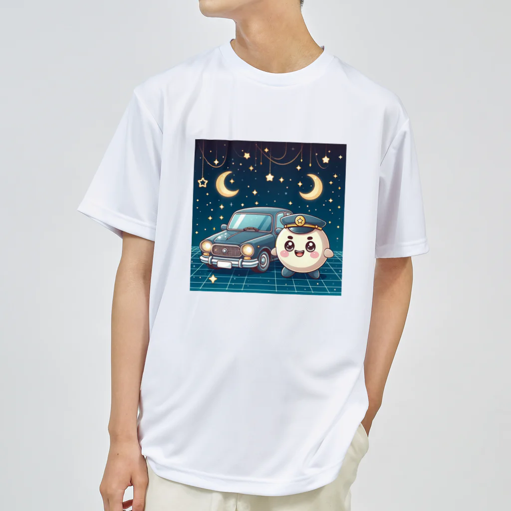 キャラクターズの可愛い車キャラクター2 Dry T-Shirt