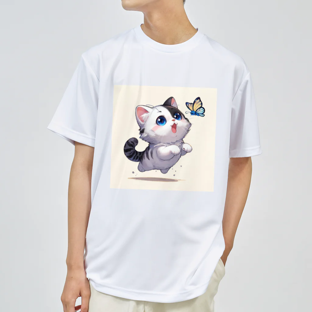 yos-1292583のねこニコばん ドライTシャツ