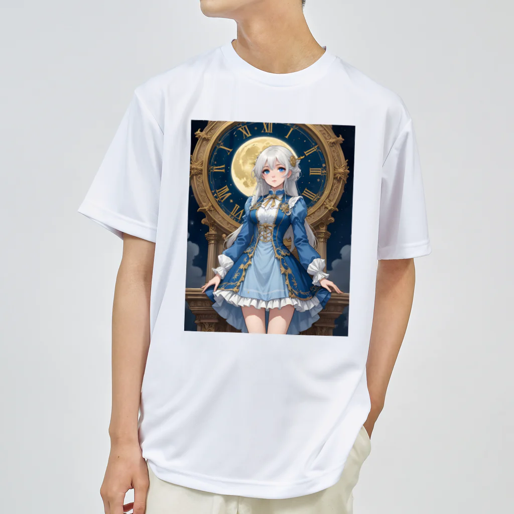 AI Fantasy Art ShopのPrincess transcends time① ドライTシャツ