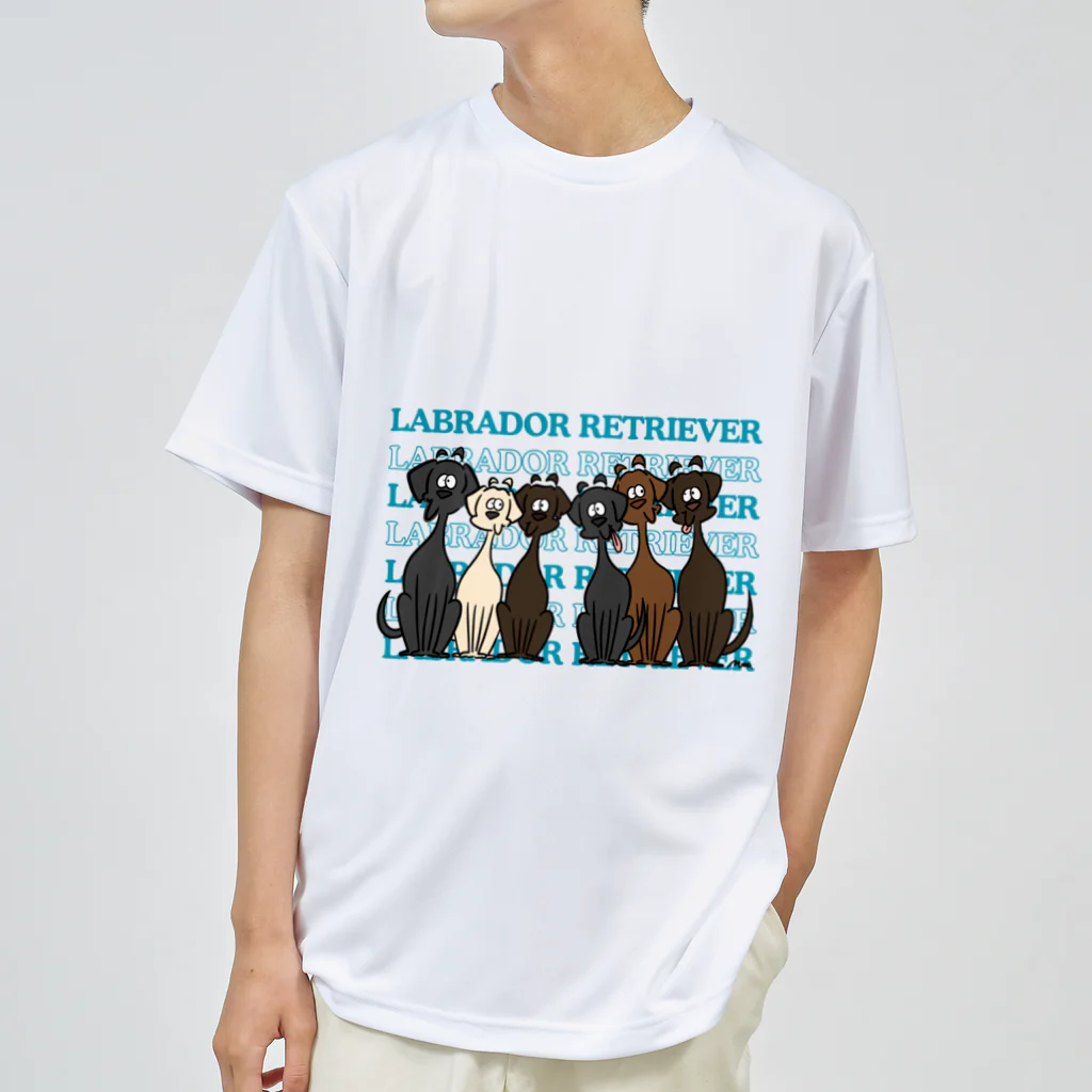 Mii.のLABRADOR RETREVER Dry T-Shirt