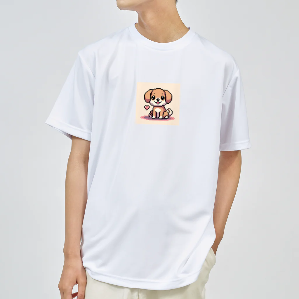 wanwan!!のワンチャン　ドット絵 Dry T-Shirt