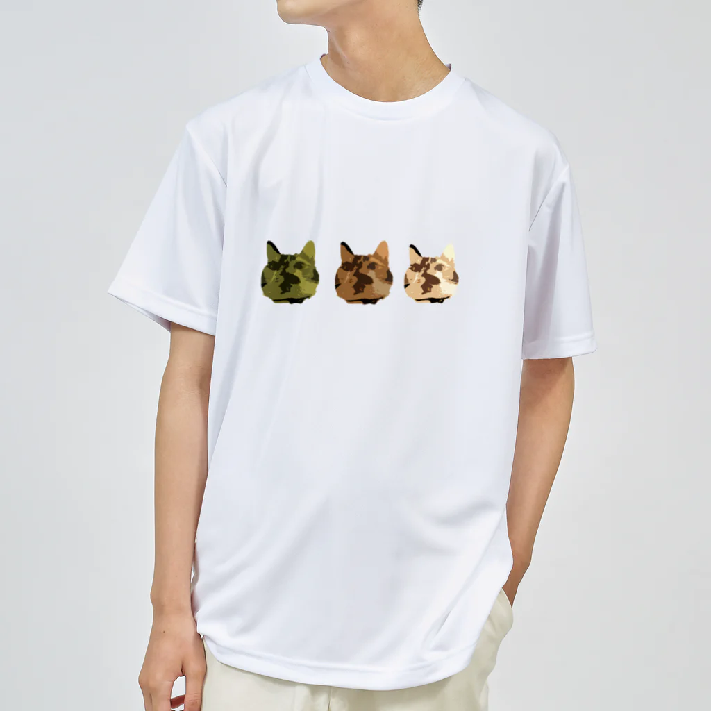 茶色三毛猫ルームのMIKE-MIKE-MIKE ドライTシャツ