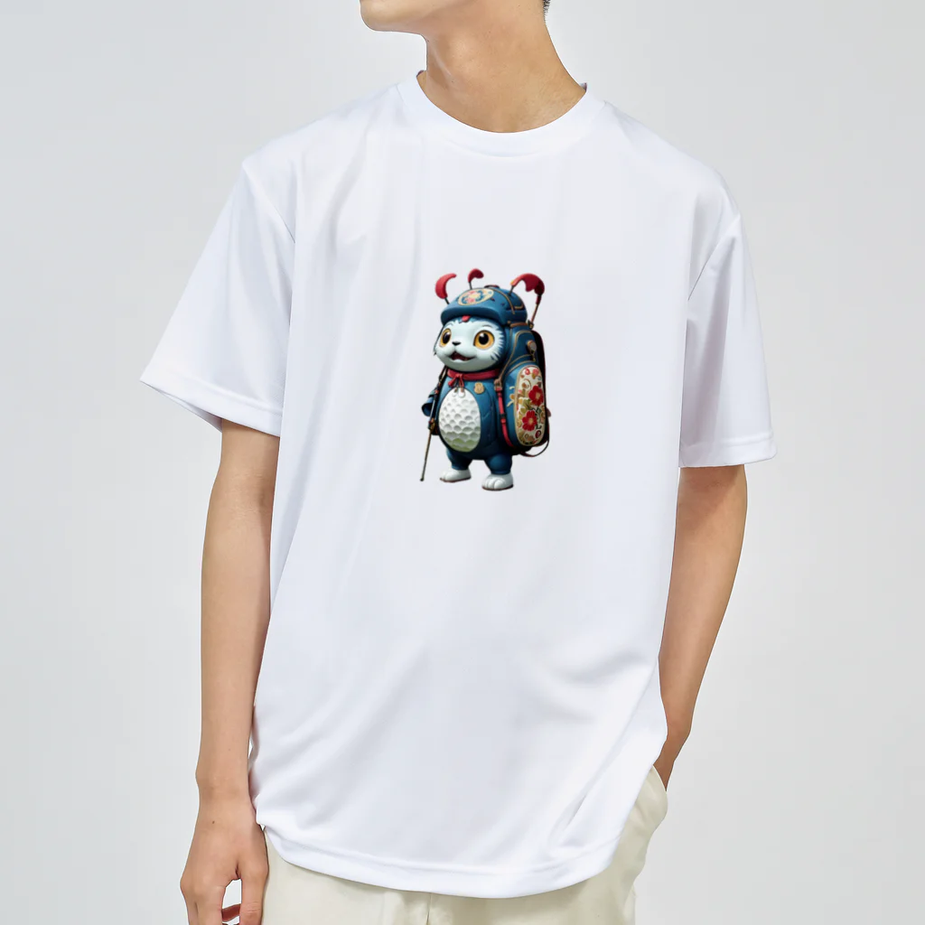 AI妖怪大図鑑のキャディバッグ妖怪　風太郎（ぷうだろう） ドライTシャツ