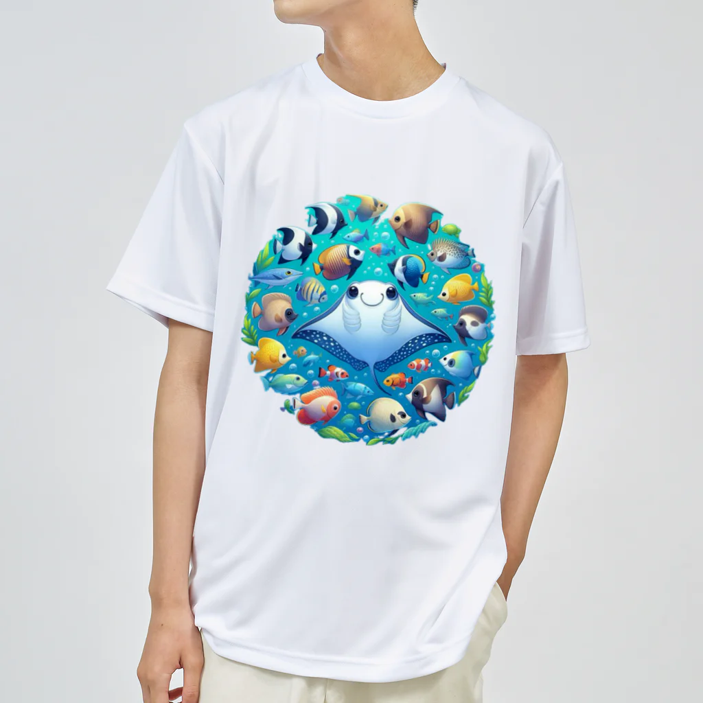 パパリスのOceanズ ドライTシャツ