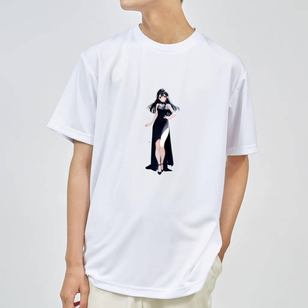 momonekokoのパーティー前の彼女 ドライTシャツ