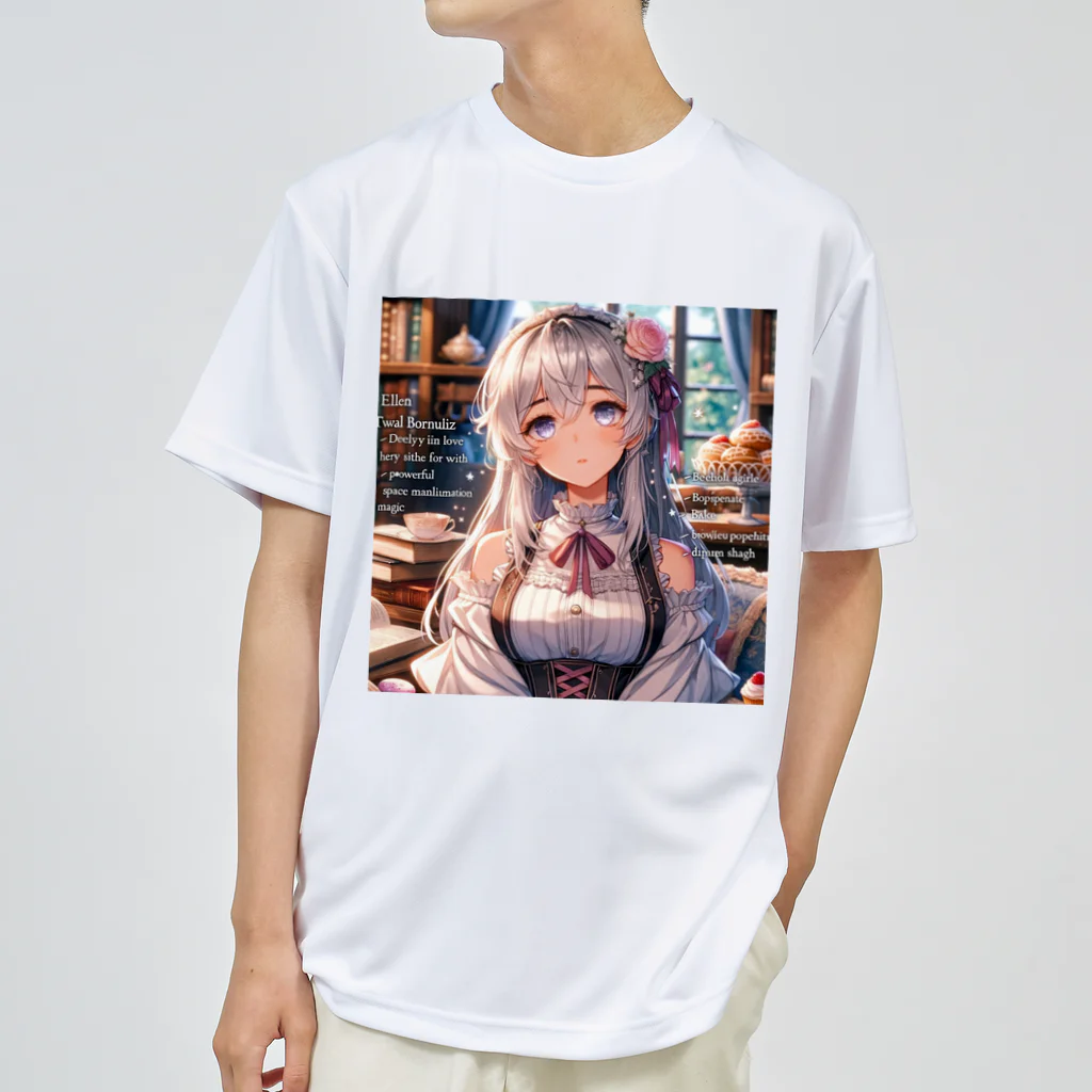 moka_mattarliのエレン・トワーレ・ボルヌィーツ ドライTシャツ