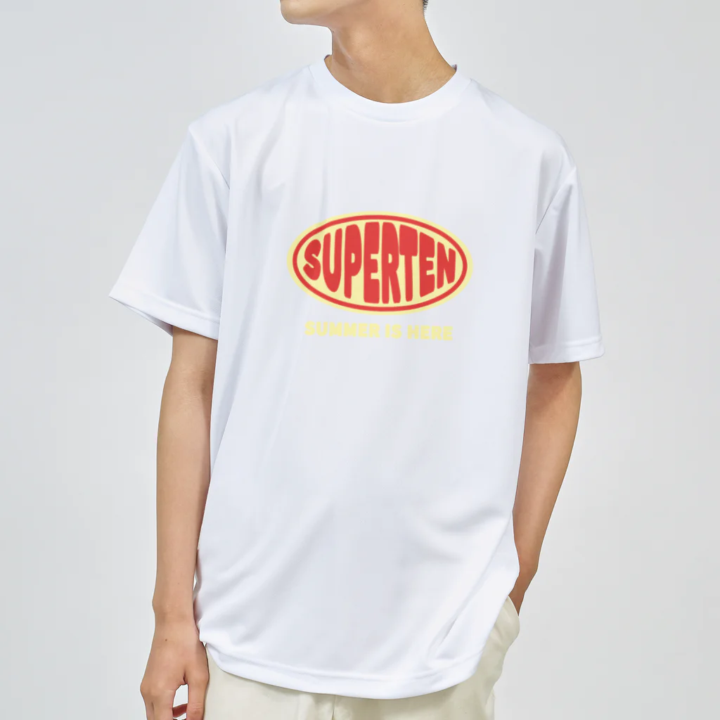 tenshinnyaのSUPERTENロゴ ドライTシャツ