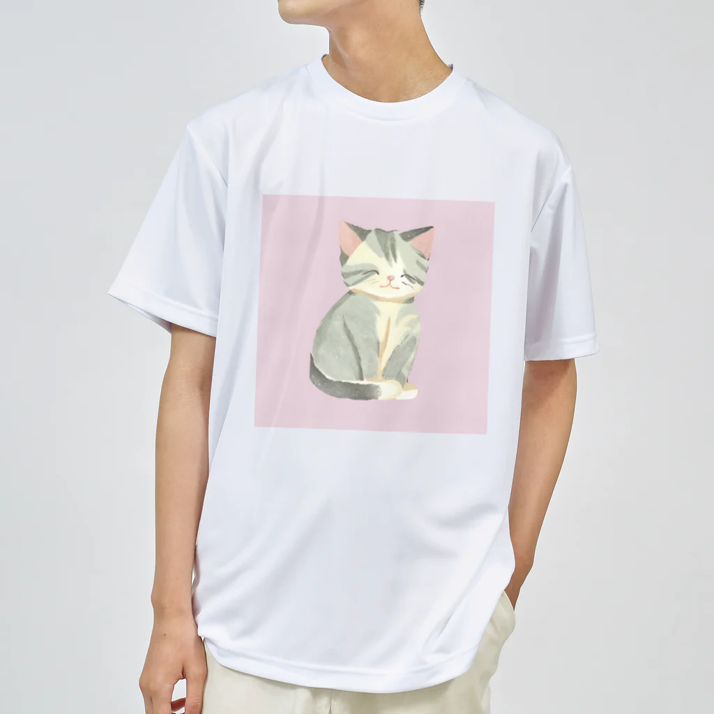 kakuzatoの子猫のこめちゃん ドライTシャツ