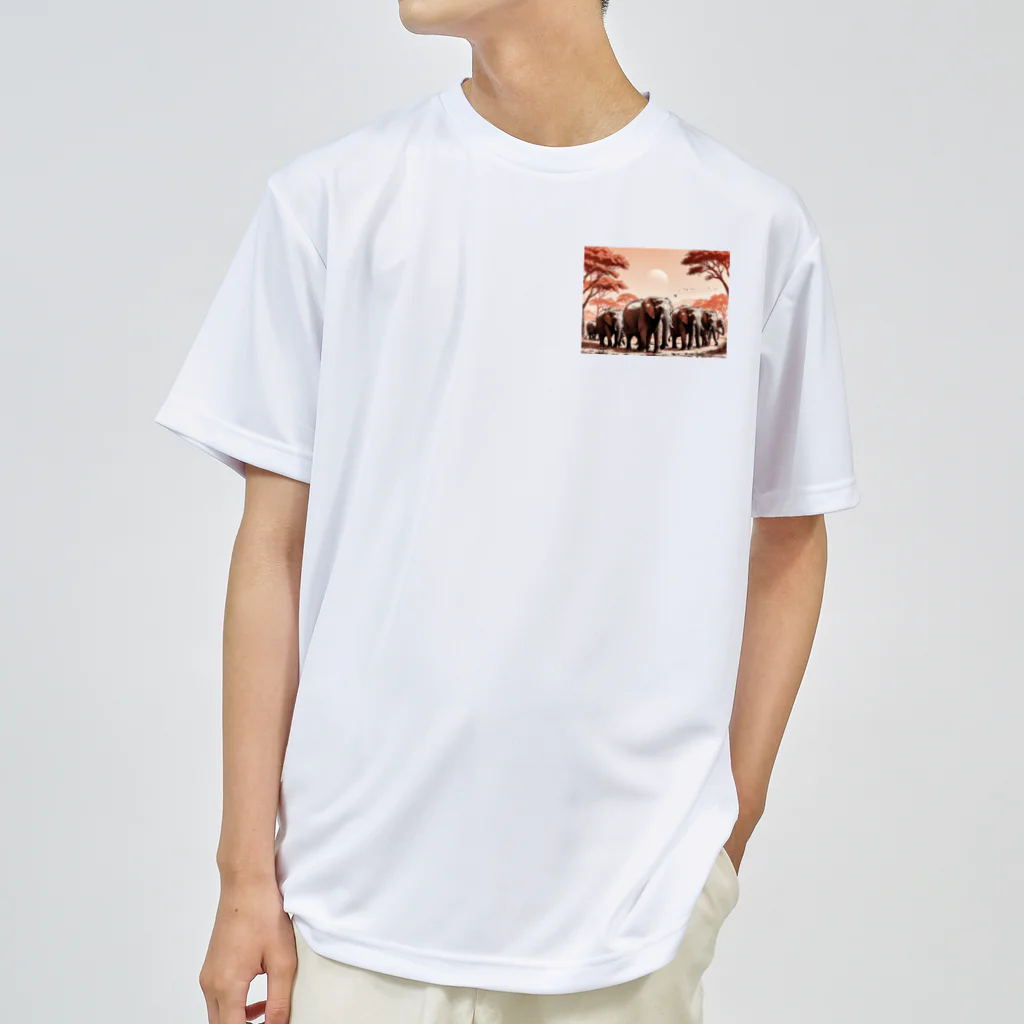 Happy_Sunny_Daysの悠久の歩み Dry T-Shirt