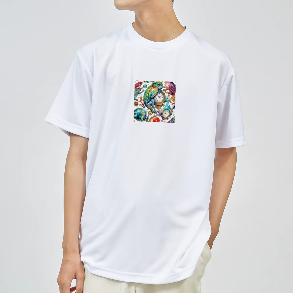 AIrunawayのFantastical　Chameleon ドライTシャツ