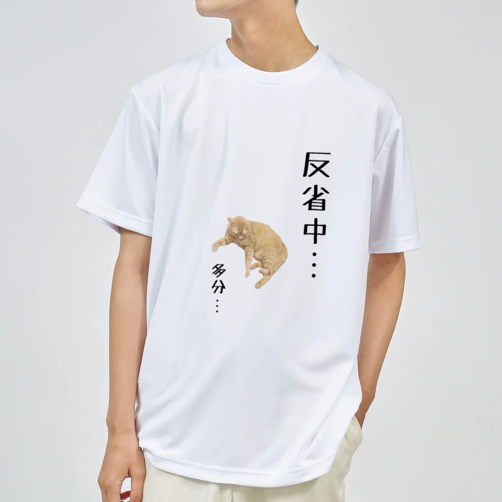 Miyagawa_nekoの反省してない猫 Dry T-Shirt