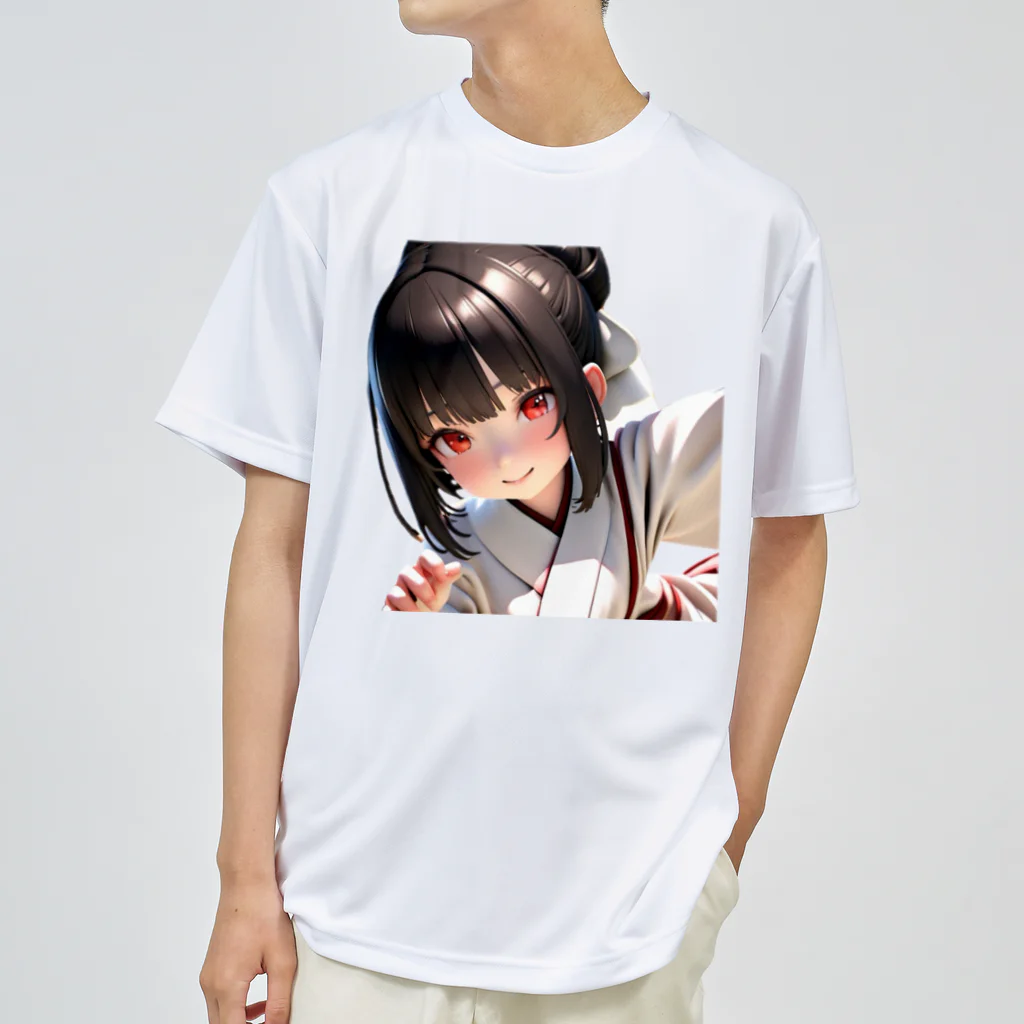 studio AzurのArca 幼い頃のサムライ娘 ドライTシャツ