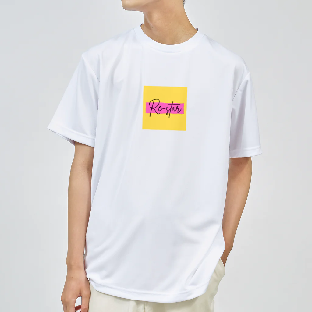 Re-star BasketballのRe-starロゴ(yellow) ドライTシャツ