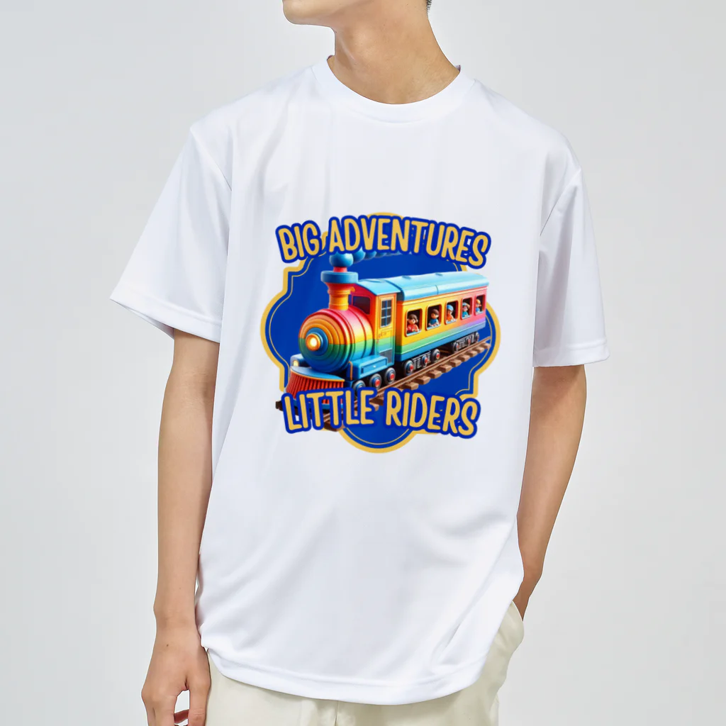 ENJOY NOW STOREのBig Adventures, Little Riders Dry T-Shirt