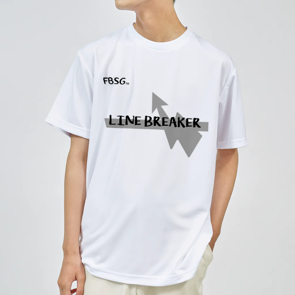 FOOTBALL SLANGのLINE BREAKER ドライTシャツ