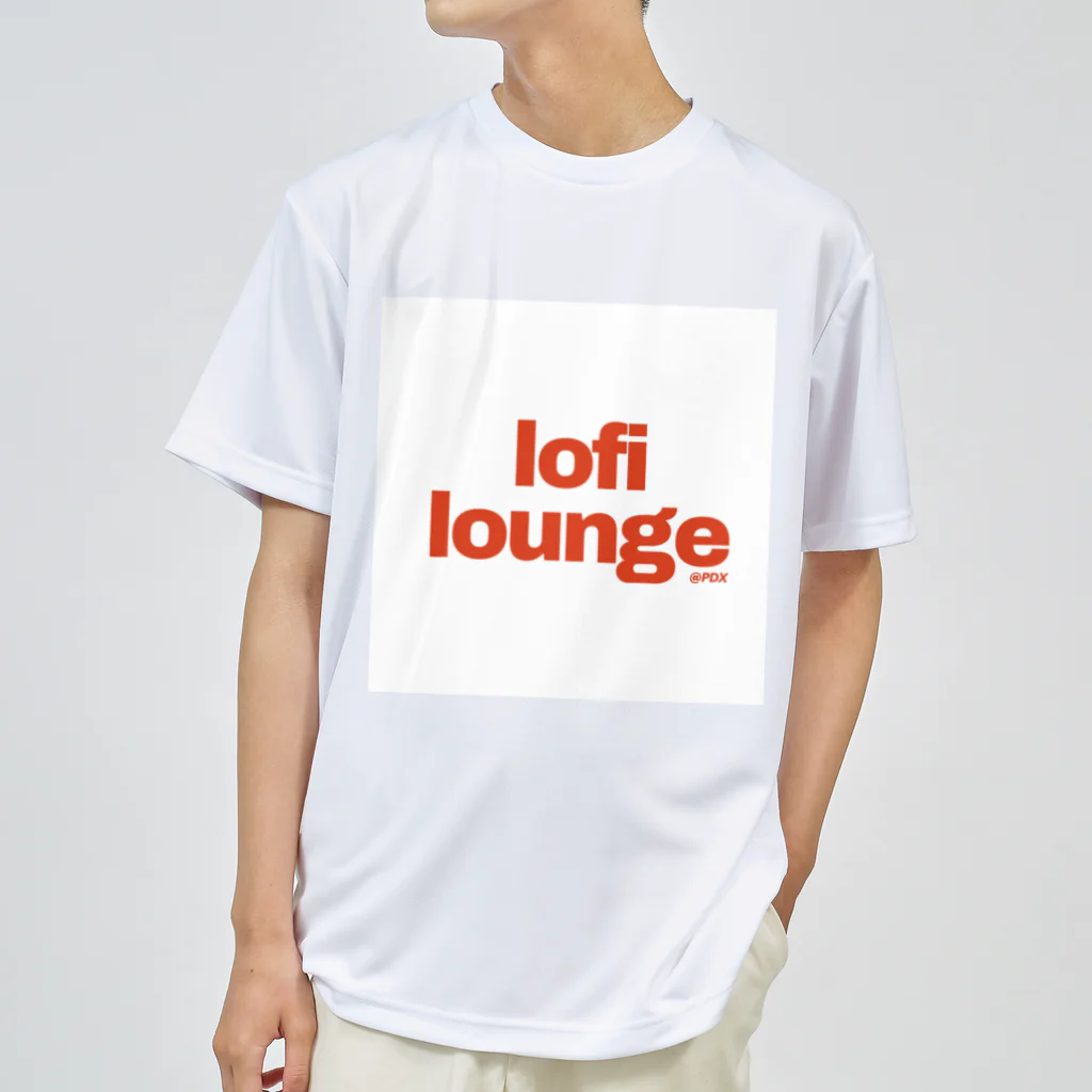 Lofi LoungeのLofi Lounge 赤 ドライTシャツ