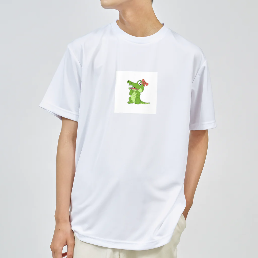 crocodileのワニ子 ドライTシャツ