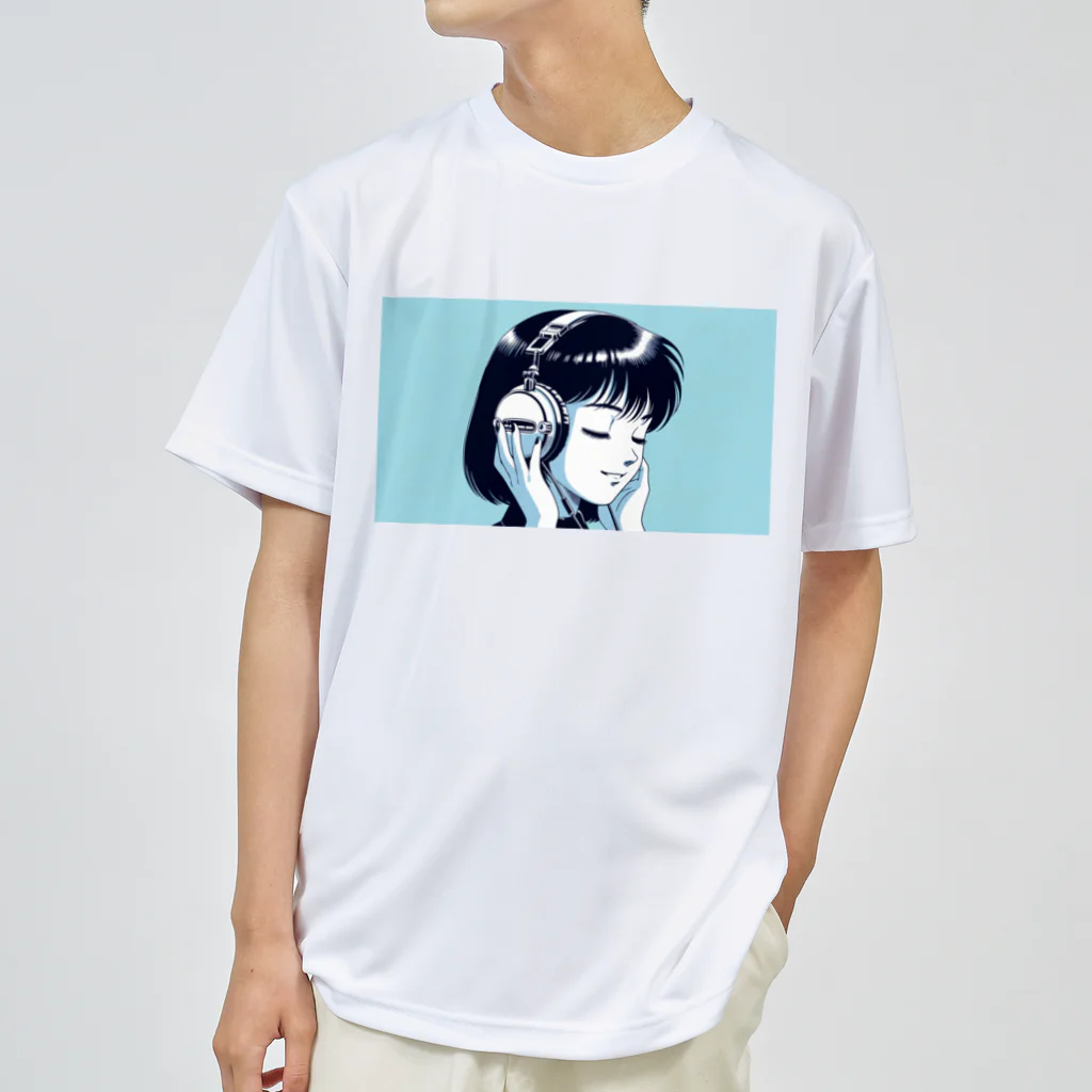 NOMAD TOKYO YOUTH COLLECTIVEのHeadphone Girl 004 ドライTシャツ