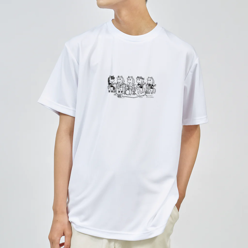 gooten のSENGA HORSE ROCK BAND Dry T-Shirt