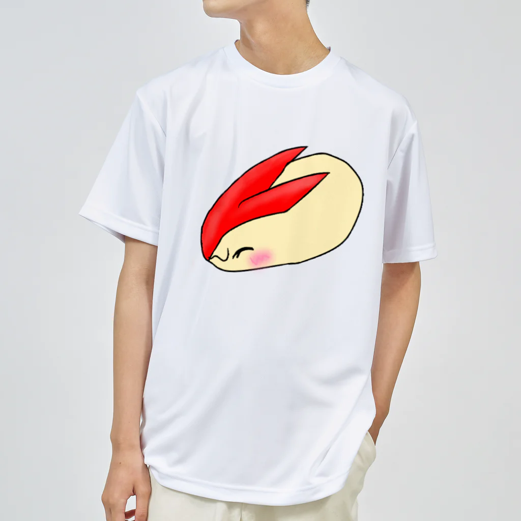 Lily bird（リリーバード）の優しいうさぎリンゴちゃん Dry T-Shirt