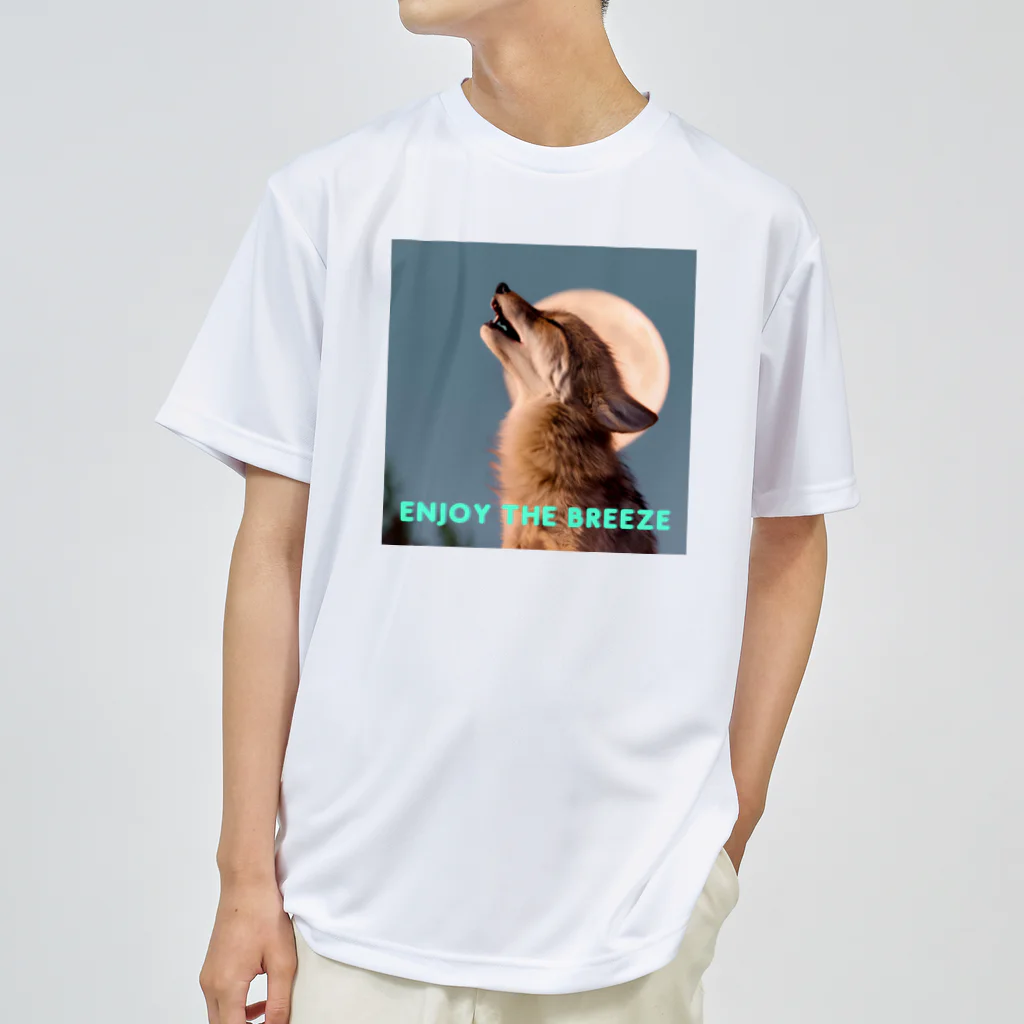 KayCeaのNEWそよ風を楽しむコヨーテ ドライTシャツ