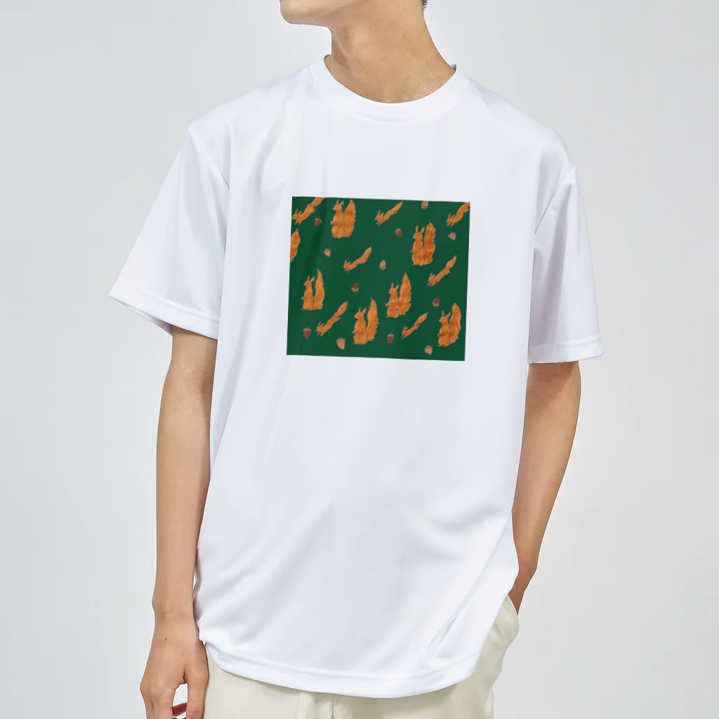 maru-marumochiの動物柄２ Dry T-Shirt