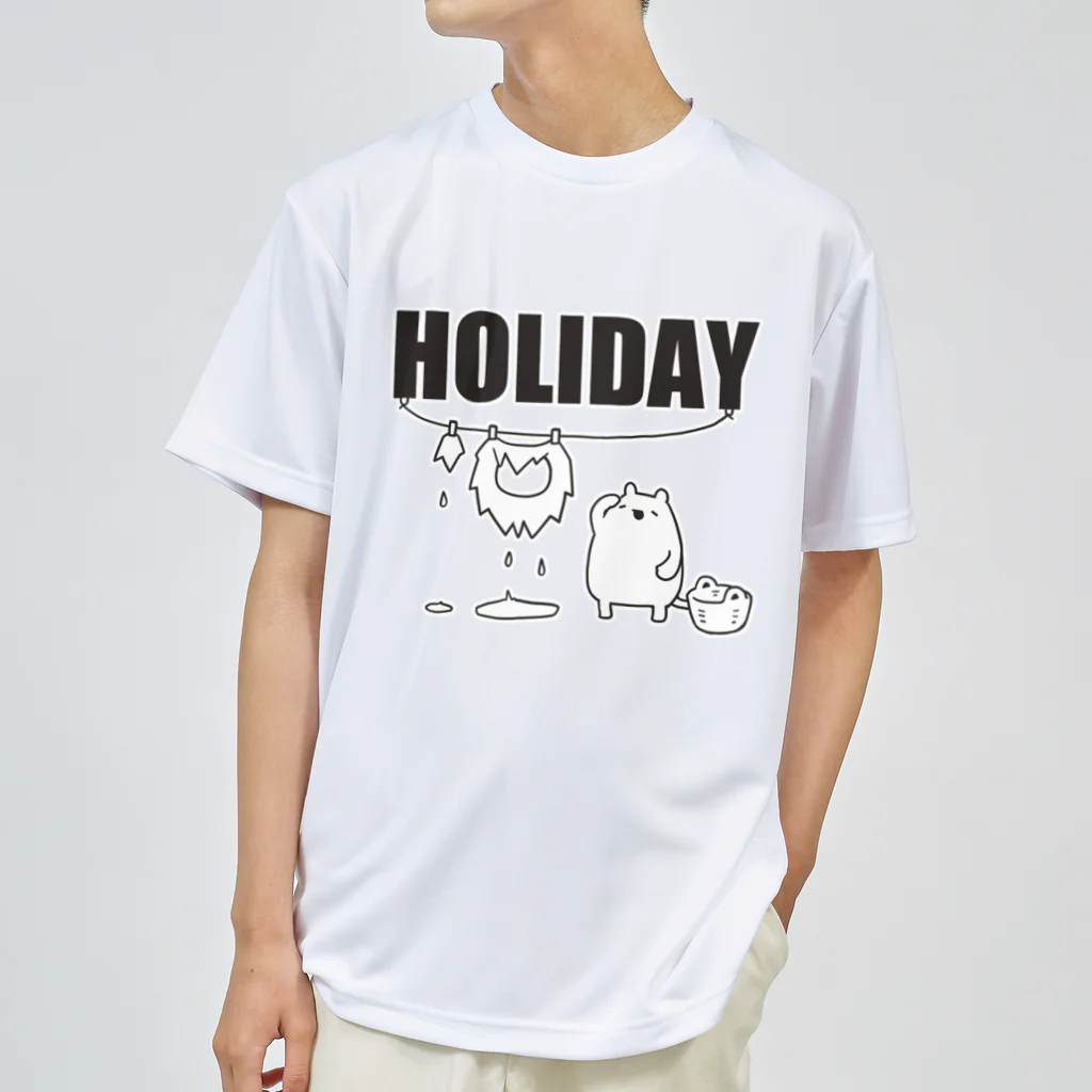 うさやの【HOLIDAY】ライオンさんの休日 Dry T-Shirt