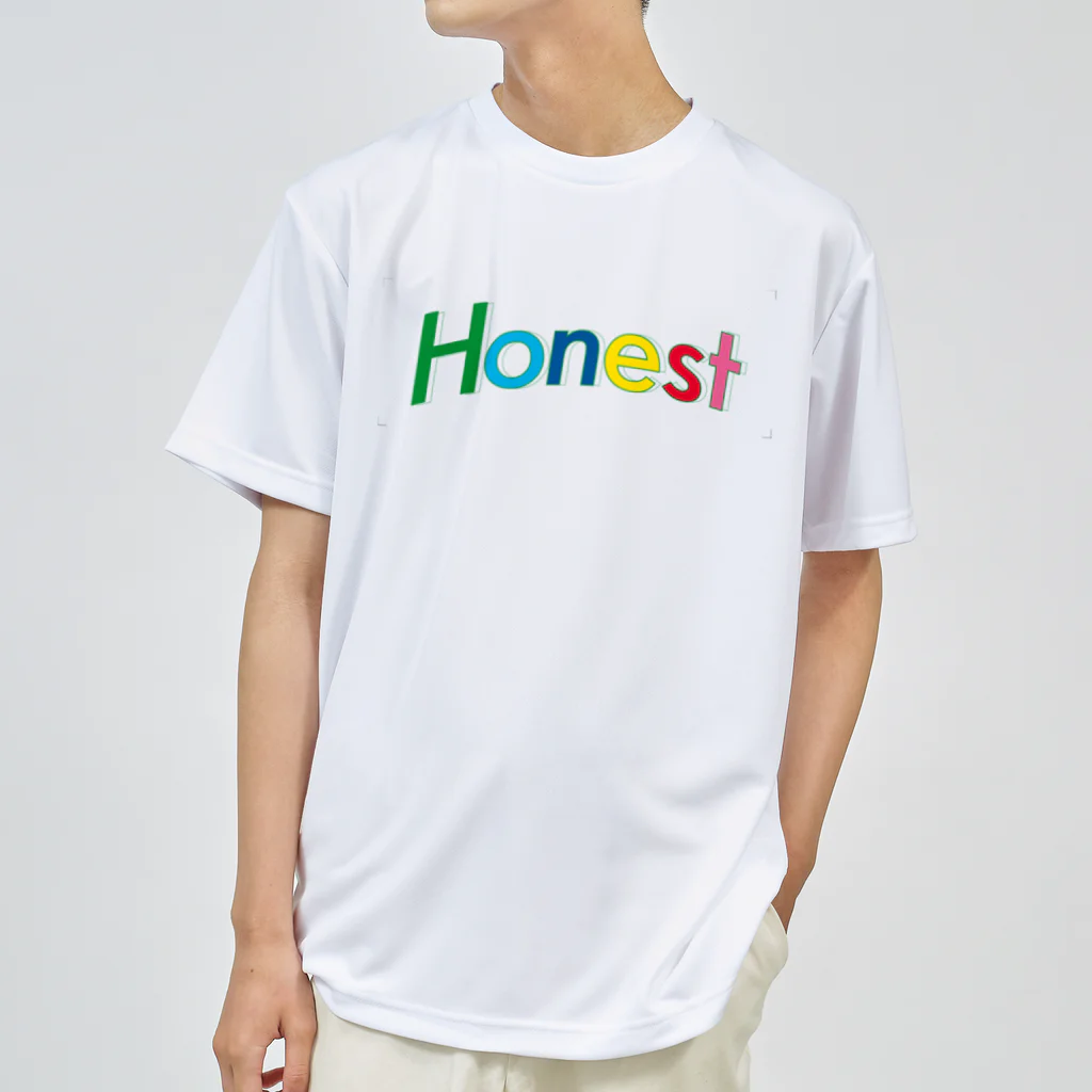 Honest のアーチロゴ ドライTシャツ