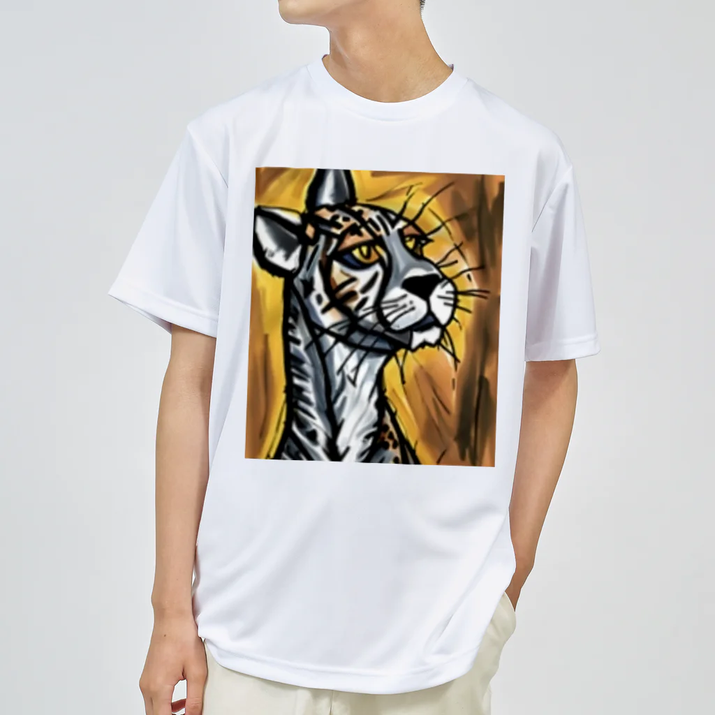 Ppit8の野生の猫 Dry T-Shirt