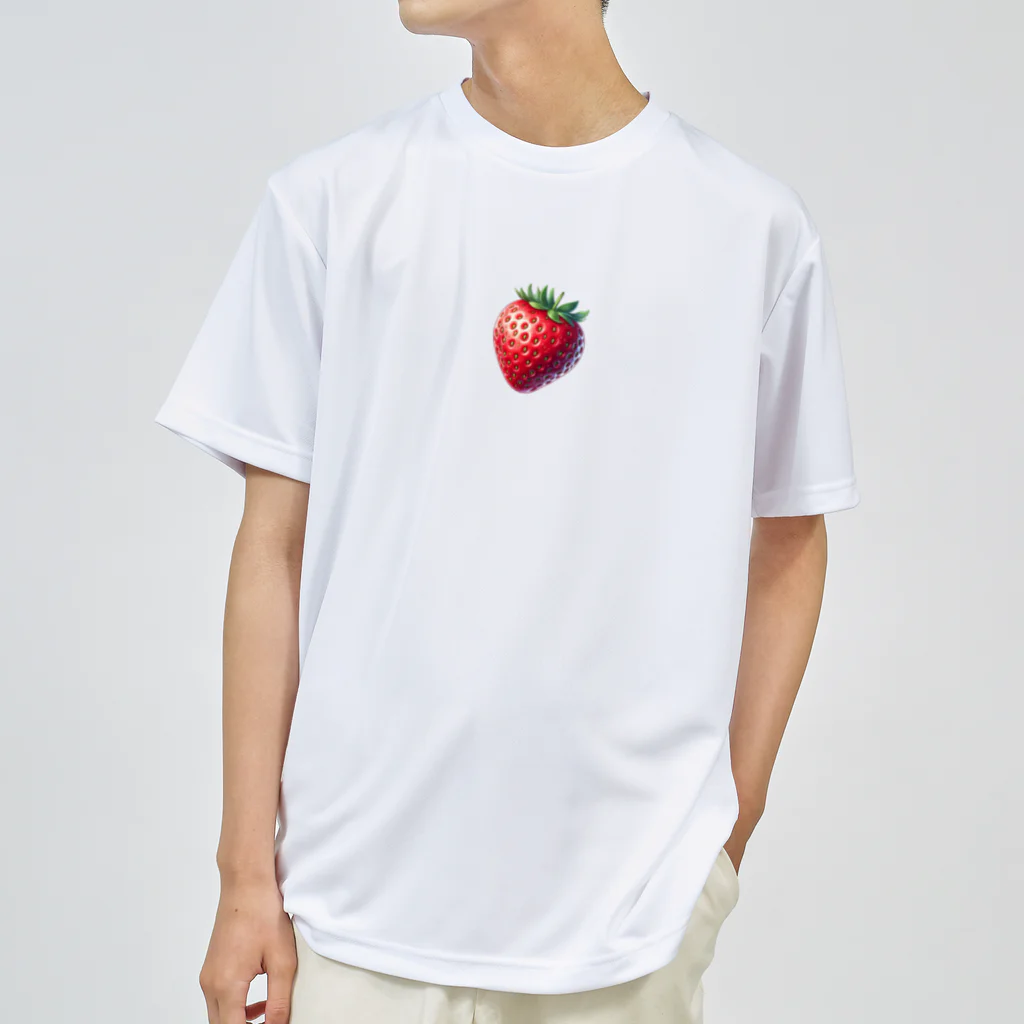 strawberry168のイチゴ柄 ドライTシャツ