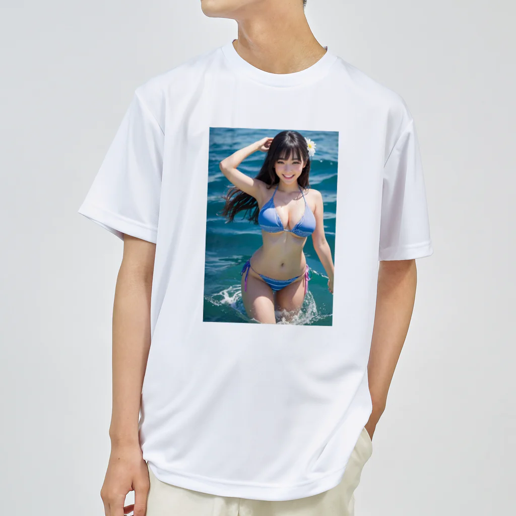 AI美女グラビアアートのAI美女グラビア9 Dry T-Shirt