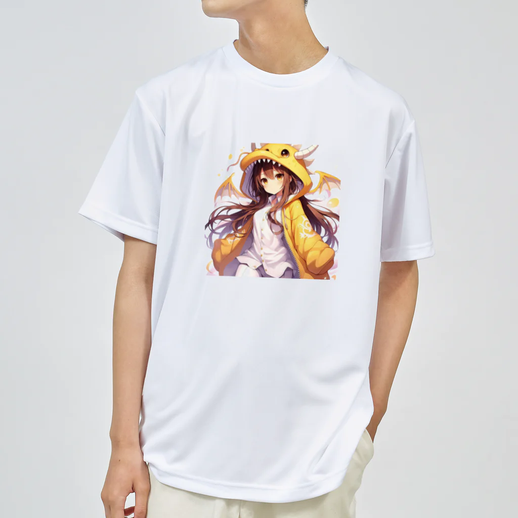 dramusumeの季節外れなドラ娘 ドライTシャツ